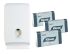KLEENEX White Compact Folded Hand Towels Starter Pack Paper Towel Dispenser