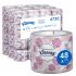 KLEENEX 48 rolls of 400 Sheets Toilet Roll, 2 ply