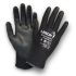 Lebon Protection MASTERBLACK Black HDPE Cut Resistant Cut Resistant Gloves, Size 11, XL, Polyurethane Coating