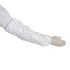 Tyvek White Disposable Polyethylene Chemical Resistant Arm Protector 19.5in One size