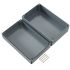 Rose Polyester Standard Series Grey Glass Fibre Reinforced Thermoset Polyester, Graphite Enclosure, IP66, IK09, Grey