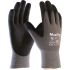 ATG Maxiflex Grey Spandex General Purpose Work Gloves, Size 5, Nitrile Coating