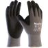 ATG Maxiflex Grey Spandex General Purpose Work Gloves, Size 6, Nitrile Coating