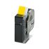 Phoenix Contact MM-EML (EX18)R C1 YE/BK Black on Yellow Label Printer Tape, 8m Label Length