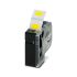 Phoenix Contact MM-EML (15X9)R C1 YE/BK Black on Yellow Label Printer Tape for THERMOFOX, THERMOMARK GO