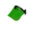 Visor basculante Centurion Safety Verde , resistente a Salpicaduras químicas