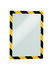 Durable DURAFRAME® SECURITY Black/Yellow A4 Information Frame, 323mm Height, 236mm Width