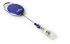 Durable Blue Metal Badge Reel With Snap Strap
