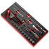 Facom 38-Piece Imperial 1/4 in Standard Socket/Allen Key/Bit Set with Ratchet, 12 point