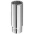 Facom 1/4 in Drive 10mm Long Socket, 12 point, 50 mm Overall Length