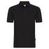 Orn Osprey EarthPro Poloshirt Black Cotton, Recycled Polyester Polo Shirt, UK- L, EUR- L