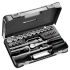 Facom 25-Piece Imperial 1/2 in Standard Socket Set with Ratchet, 6 point