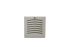 RS PRO Filter Fan, 230 V, ac Operation, 39m³/h Filtered, 48m³/h Unimpeded, IP54, 120x120mm