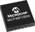 Microchip MCP48FVB04-E/MQ DAC 4x, 8 bit- 4.5LSB, soros (SPI), 20-tüskés QFN