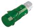 Indicatore da pannello Arcolectric (Bulgin) Ltd Verde Neon, 230V ca, Sporgente, foro da 12.7mm