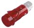 Arcolectric (Bulgin) Ltd Red Neon Panel Mount Indicator, 110V ac, 12.7mm Mounting Hole Size