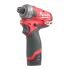 Milwaukee 1/4 in 12V, 2Ah Cordless Impact Wrench