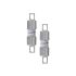 Mersen 20A British Standard Fuse, 10 x 28mm, 250V ac, 34.6 → 39.4mm