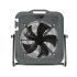 Broughton MB50 Floor Fan 6500m³/h 500mm blade diameter Variable speed 110 V with plug: 110 V BS4343/IEC60309