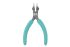 Erem Flat Nose Pliers 23mm Jaw Straight Tip 130 mm Overall ESD