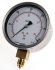 WIKA 7075562 Analogue Positive Pressure Gauge Bottom Entry 6bar, Connection Size G 1/4