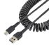 USB 2.0 Cable, Male USB A to Male USB C Cable, 1m