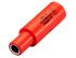 ITL Insulated Tools Ltd 1/4 in Drive 5.5mm Insulated Deep Socket, 12 point, VDE/1000V, 65 mm Overall Length