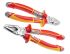 NWS NW860 Combination Plier Set 2.2 mm 2-Piece Straight Tip VDE/1000V 180 mm Overall