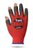 Traffi Red Polyethylene Cut Resistant Cut Resistant Gloves, Size 9, Large, Polyurethane Coating