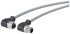 Siemens Right Angle Male M12 to Right Angle Female M12 Sensor Actuator Cable, 3m