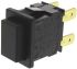 Arcolectric Double Pole Double Throw (DPDT) Latching Push Button Switch, 12.9 x 19.1mm, Panel Mount, 250V ac