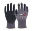 NXG Cut C Lite Black HPPE, Nitrile, Polyester, Spandex, Steel Cut Resistant Work Gloves, Size 8, Medium, Nitrile Coating