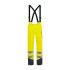 Pantaloni di col. Colore giallo T2S Cap Horn, M unisex, Traspirante, alta visibilità, impermeabile
