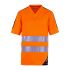 T-Shirt haute visibilité manches courtes T2S Krypton, Orange, taille XXL, Unisexe