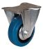 Guitel Hervieu 100mm重型脚轮 橡胶定向轮, 150kg负载, 座板安装, 5087221