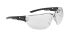 Bolle NESS Anti-Mist UV Safety Glasses, Clear PC Lens