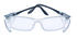 Bolle B809 UV Safety Glasses, Clear Polycarbonate Lens