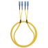 CAE Multimedia Connect to SC OS2 Single Mode Fibre Optic Cable, 9μm, 1m