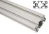 FlexLink Silver Aluminium Profile Strut, 44 x 88 mm, 11mm Groove, 2000mm Length, Series XC