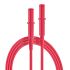 RS PRO Test Leads, 10A, 1000V, Red, 250mm Lead Length