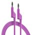 RS PRO Test Leads, 10A, 1000V, Purple, 3m Lead Length