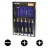 Bahco Engineers Slotted' Phillips' Pozidriv Screwdriver Set, 6-Piece