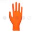 Unigloves GP0*** Orange Powder-Free Nitrile Disposable Gloves, Size XS, Food Safe, 100 per Pack
