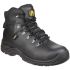 Amblers AS335 Black Steel Toe Capped Men's Safety Boots, UK 3, EU 35