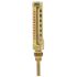 WIKA Panel Mount Glass Thermometer, 100 °C max