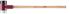 Halder Plastic Sledgehammer with Hickory Wood Handle, 5.4kg