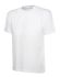 Uneek White T-Shirt, EUR- XL