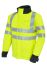 ProGARM 9930 Yellow/Black Men Hi Vis Softshell Jacket, XL
