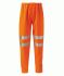 Orbit International GB3FWTR Orange Waterproof Hi Vis Trousers, 44in Waist Size
