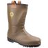 Dickies 安全靴, 钢包头, 茶色, 欧码42, FS95-08